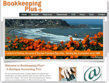 Tablet Screenshot of bookkeepingplussf.com